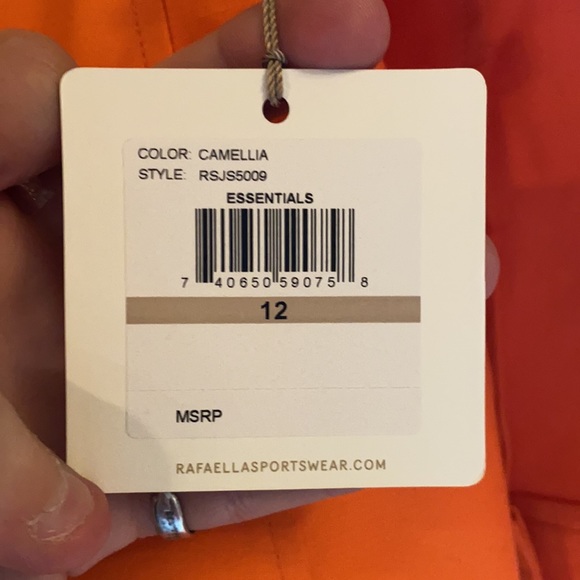 Rafaella Orange Blazer NWT - Picture 4 of 5